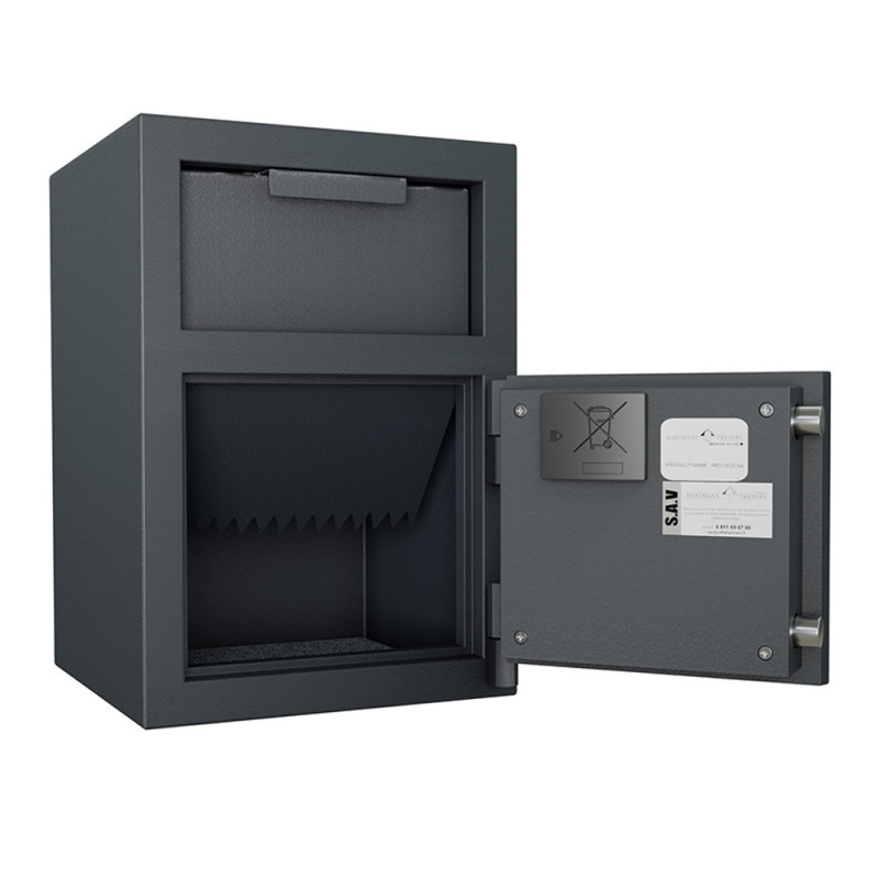 Coffre fort de dépôt de fonds HED 25 Serrure Electronique - HARTMANN ESSENTIAL SECURITY