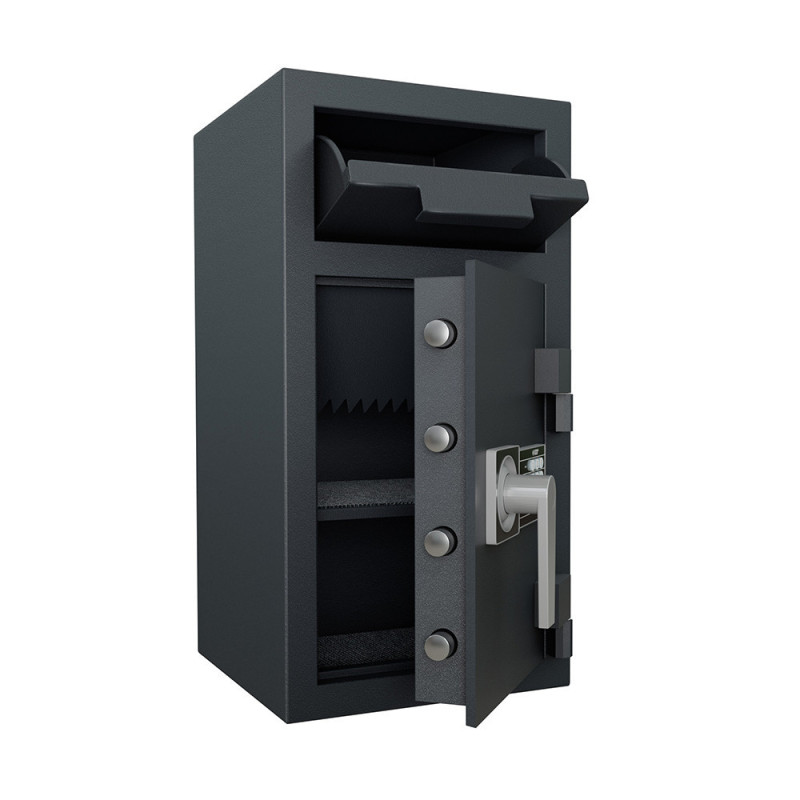 Coffre fort de dépôt de fonds HED 40 Serrure Electronique - HARTMANN ESSENTIAL SECURITY