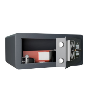 Coffre fort de sécurité HES 25 Serrure Electronique + clé d'urgence - HARTMANN TRESORE