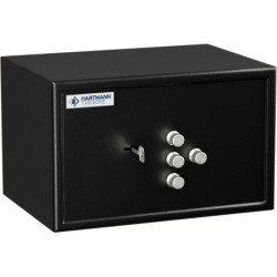 Coffre fort de sécurité HT 15 N2 Serrure à clés + mécanique - coffre fermé