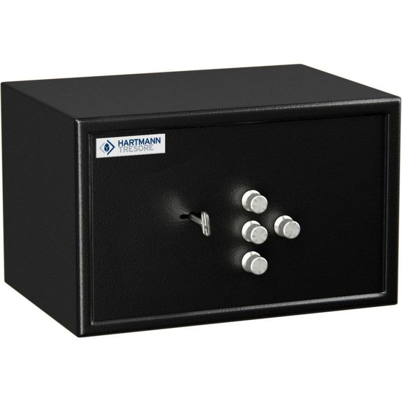 Coffre fort de sécurité HT 15 N2 Serrure à clés + mécanique - coffre fermé