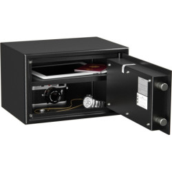 Coffre fort de sécurité HT 15 N2 Serrure à clés + mécanique - coffre ouvert