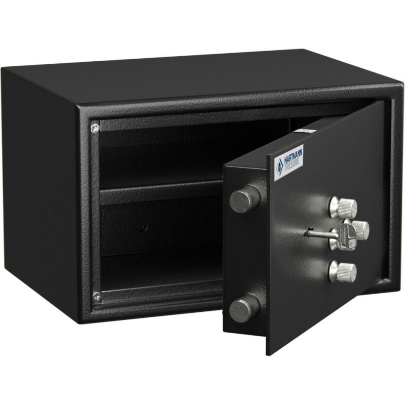 Coffre fort de sécurité HT 15 N2 Serrure à clés + mécanique - coffre ouvert