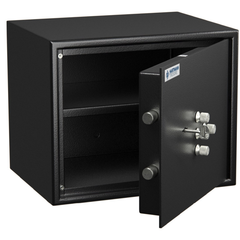 Coffre fort de sécurité - Serrure à clés + mécanique - HARTMANN HT30-N2