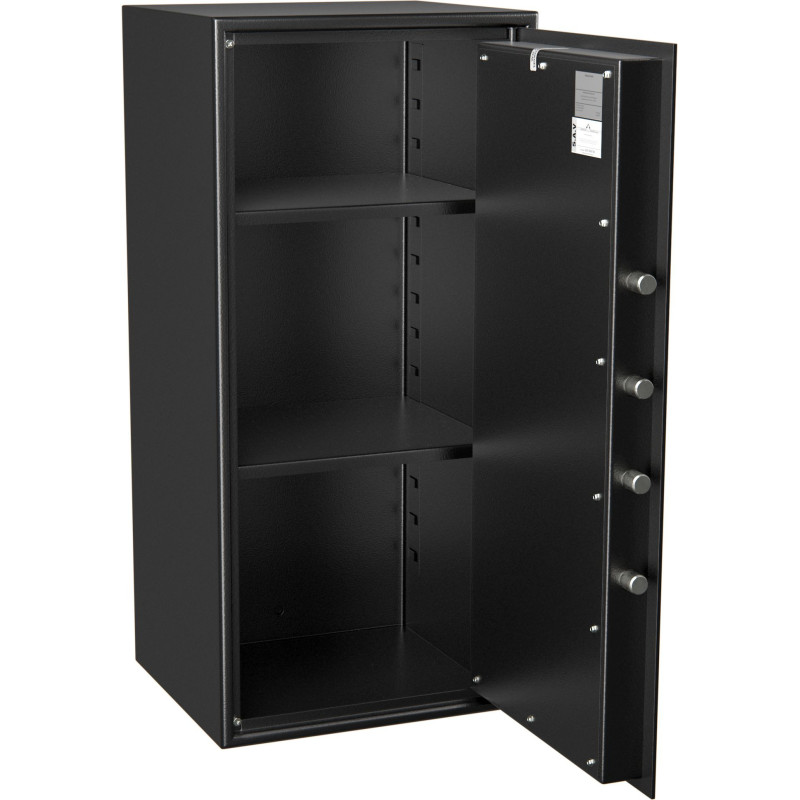 Coffre fort de sécurité - Serrure électronique - HARTMANN HT135 N4 - coffre ouvert