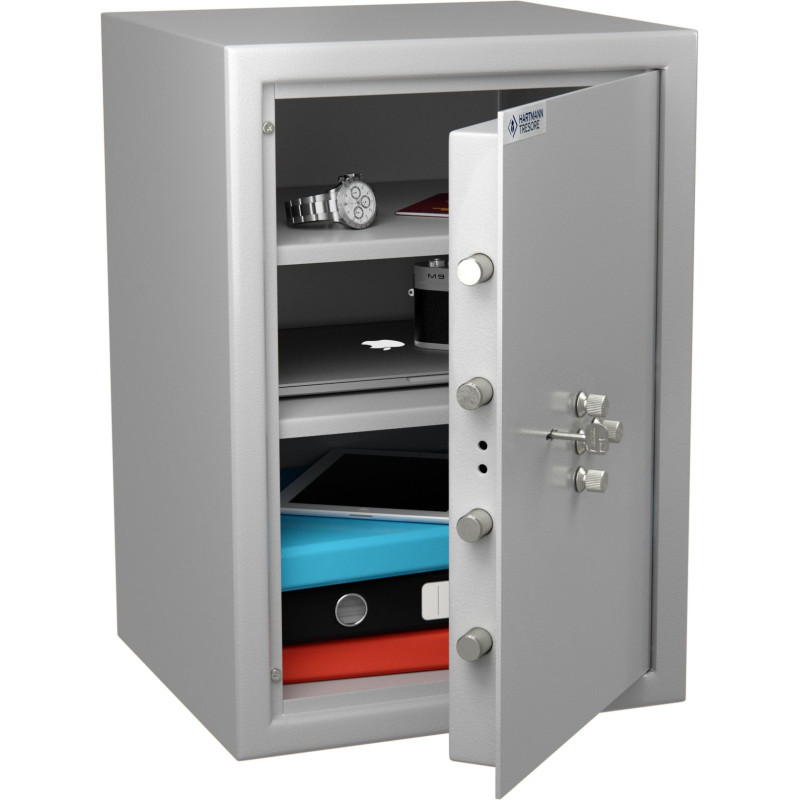 Coffre fort de sécurité anti-feu - Serrure à clé + combinaison - HARTMANN MB60 G2