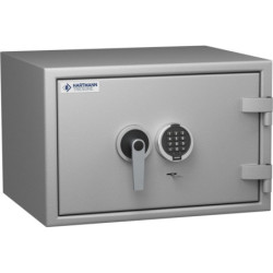 Coffre fort Ignifuge 1h PROTECT DUO 54 Classe 0 Serrure à clés + Electronique - HARTMANN