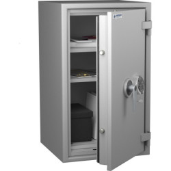 Coffre fort Ignifuge 1h PROTECT DUO 80 Classe 0 Serrure à clés + Electronique - HARTMANN