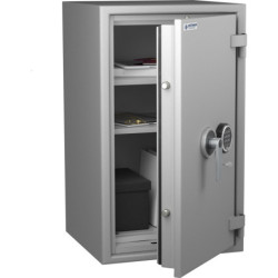 Coffre fort Ignifuge 1h PROTECT DUO 80 Classe 1 Serrure à clés + Electronique - HARTMANN