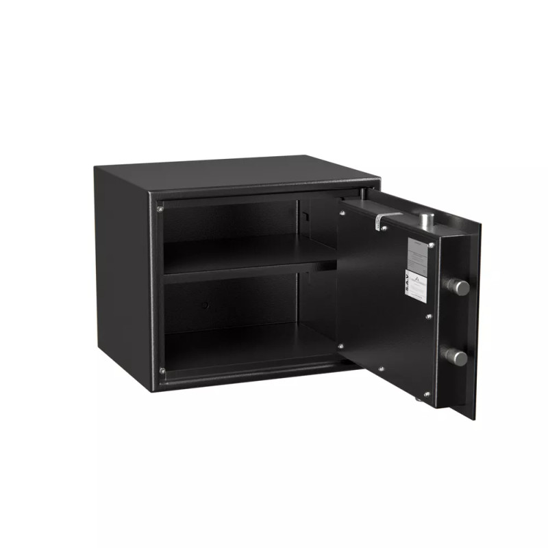 Coffre fort de sécurité HT 30 N1/S1 Serrure à clés - Coffre ouvert vide