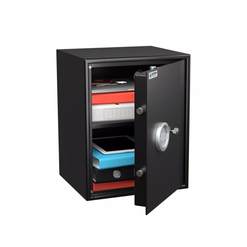 Coffre fort de sécurité - Serrure à clés - HARTMANN TRESORE HT60 - coffre ouvert