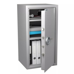 Coffre fort de sécurité anti-feu - Serrure à clé - HARTMANN MB 80 G1/S2