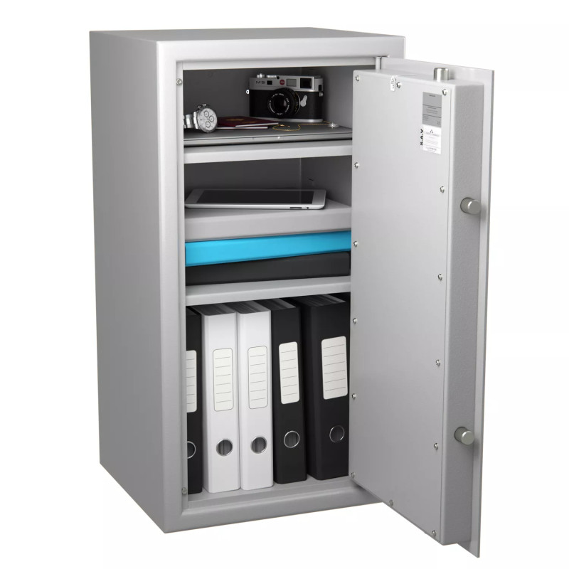 Coffre fort de sécurité anti-feu - Serrure à clé - HARTMANN MB 80 G1/S2