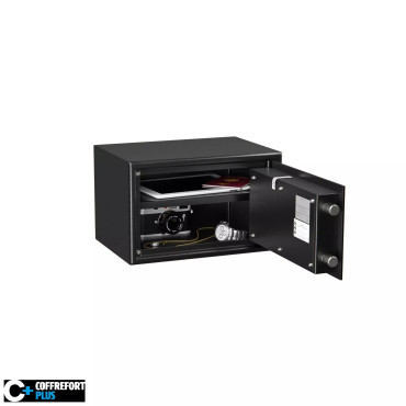 Coffre fort de sécurité - Serrure à clés + mécanique - HARTMANN