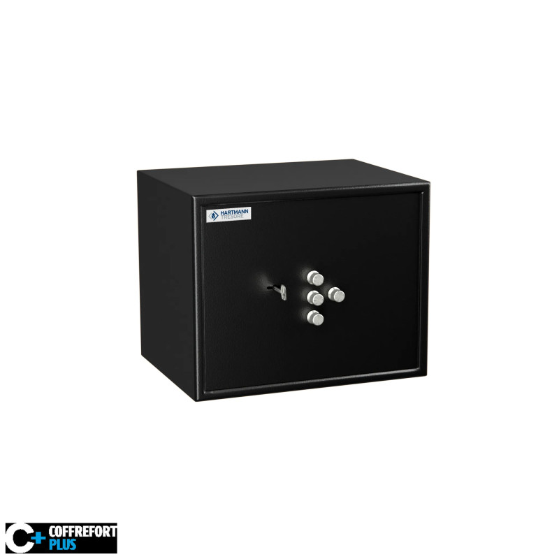 Coffre fort de sécurité - Serrure à clés + mécanique - HARTMANN HT30 N2
