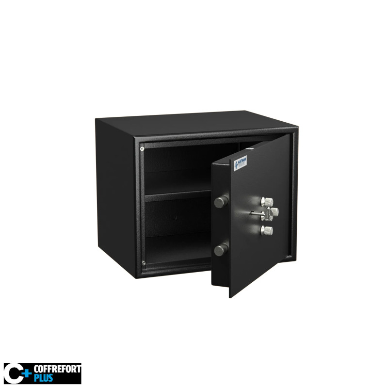 Coffre fort de sécurité - Serrure à clés + mécanique - HARTMANN HT30 N2