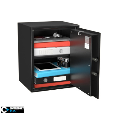 Coffre fort de sécurité - Serrure clé et combinaison mécanique - HARTMANN HT60
