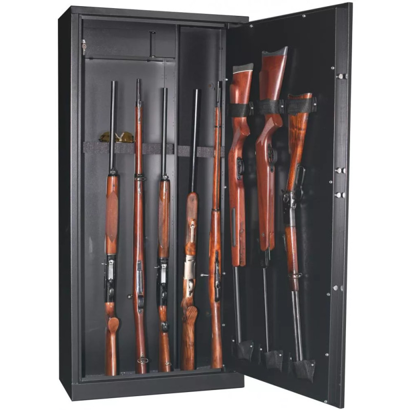 Armoire à fusils Fortify Delta 15 – 15 fusils avec coffre intérieur