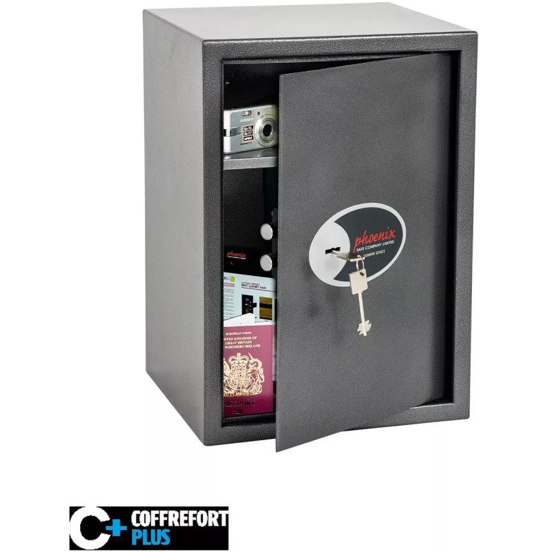 Coffre fort - Serrure à clé - PHOENIX VELA SS0804K