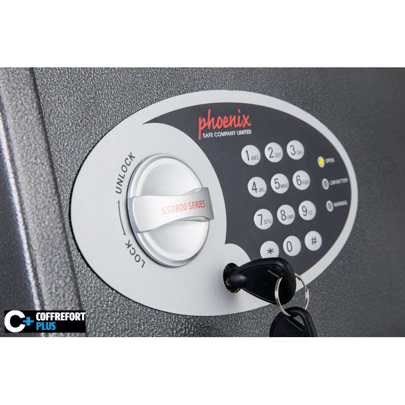 Coffre fort - Serrure électronique - PHOENIX VELA SS0801E Coffre fort - Serrure électronique - PHOENIX VELA SS0801E