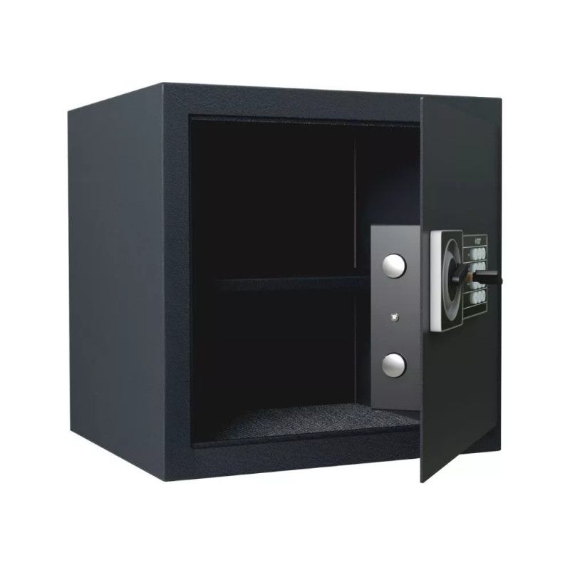 Coffre fort de sécurité HES 50 Serrure Electronique + clé d'ugence