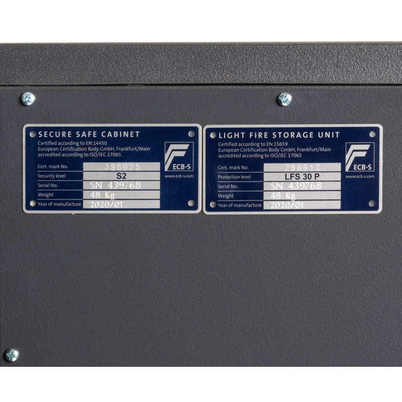 Coffre fort HomeSafe S2 30P 50 KL Serrure à clé Chubbsafes Coffre fort HomeSafe S2 30P 50 KL Serrure à clé Chubbsafes