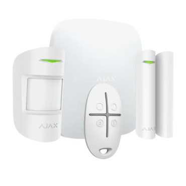 Kit d'alarme sans fil Ethernet et GPRS - AJAX Hub (blanc)