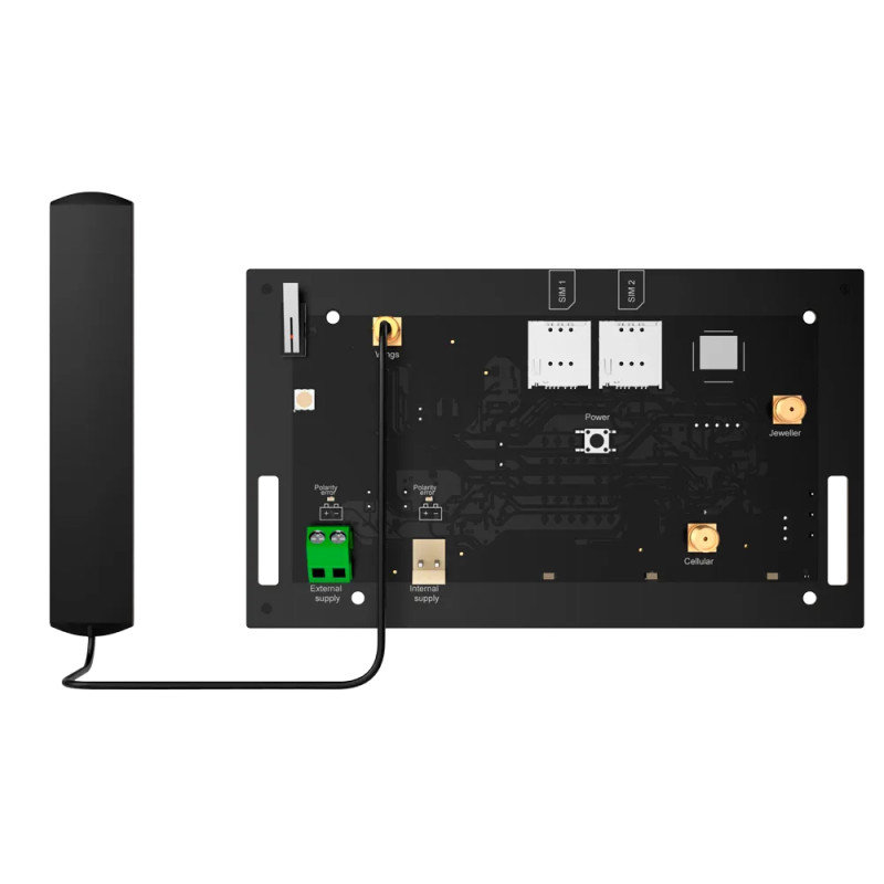 Centrale d'alarme sans fil autonome sur batterie 4G - AJAX Hub BP (noir) Centrale d'alarme sans fil autonome sur batterie 4G - AJAX Hub BP (noir)