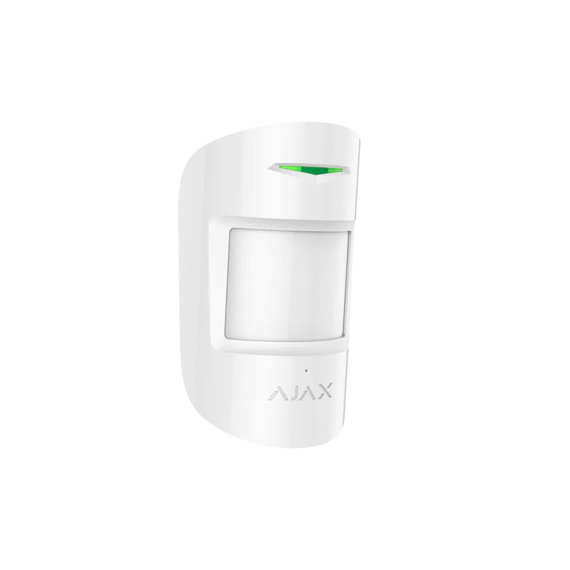 Détecteur de mouvement et de bris de vitre Grade 2 - AJAX CombiProtect (blanc) Détecteur de mouvement et de bris de vitre Grade 2 - AJAX CombiProtect (blanc)