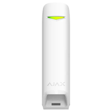 Détecteur rideau intérieur double PIR Grade 2 - AJAX CurtainProtect (blanc)