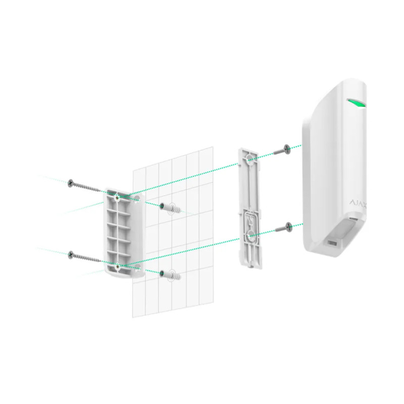 Détecteur rideau intérieur double PIR Grade 2 - AJAX CurtainProtect (blanc) Détecteur rideau intérieur double PIR Grade 2 - AJAX CurtainProtect (blanc)