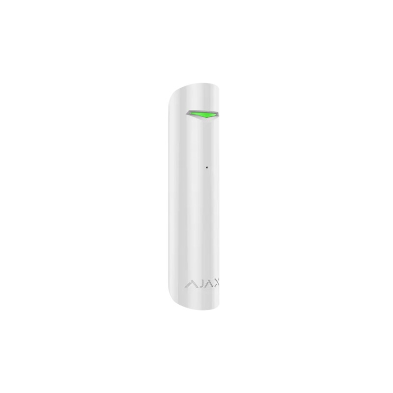 Détecteur de bris de vitre sans fil 180° - AJAX GlassProtect (blanc) Détecteur de bris de vitre sans fil 180° - AJAX GlassProtect (blanc)