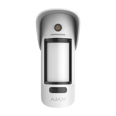 Détecteur de mouvement photo extérieur immunité animaux - AJAX MotionCam Outdoor (blanc)