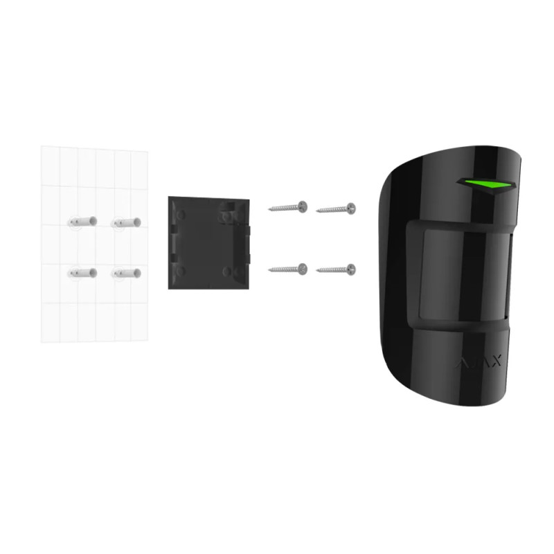 Détecteur de mouvement PIR immunité animaux - AJAX MotionProtect (noir) Détecteur de mouvement PIR immunité animaux - AJAX MotionProtect (noir)