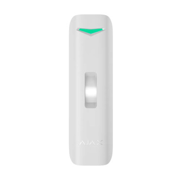 Détecteur rideau extérieur miniature double technologie - AJAX Curtain Outdoor Mini (blanc)