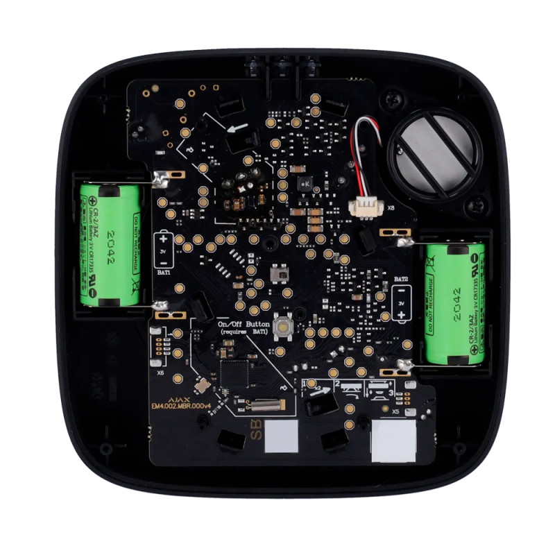 Détecteur de fumée batterie scellée 10 ans - AJAX FireProtect 2 HS SB (noir) Détecteur de fumée batterie scellée 10 ans - AJAX FireProtect 2 HS SB (noir)