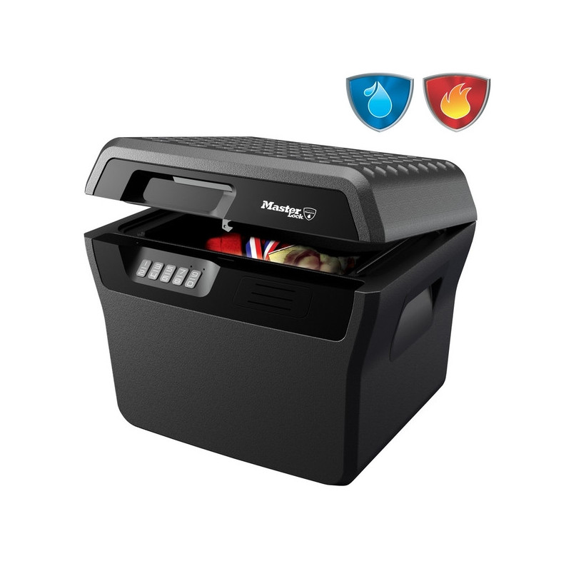 Caisse de Sécurité Anti feu Ignifugé et Étanche - Serrure Electronique - Format L - MASTERLOCK - FHW40300EURHRO Caisse de Sécurité Anti feu Ignifugé et Étanche - Serrure Electronique - Format L - MASTERLOCK - FHW40300EURHRO