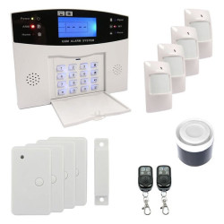 Alarme maison sans-fil et filaire transmetteur GSM EMATRONIC AL01