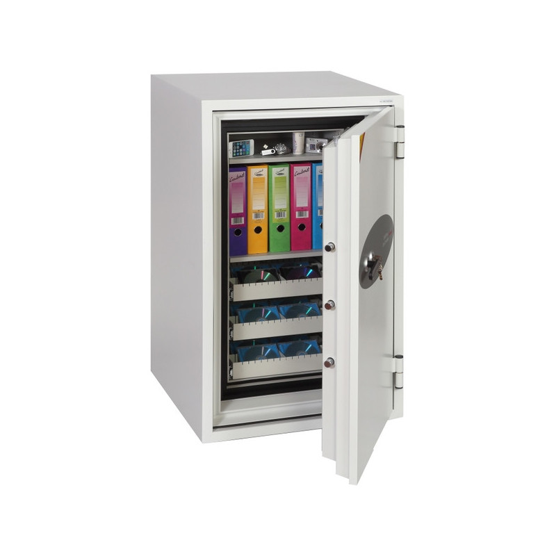 Armoire forte ignifuge supports informatiques - Serrure à clé - PHOENIX DATA COMMANDER DS4621K