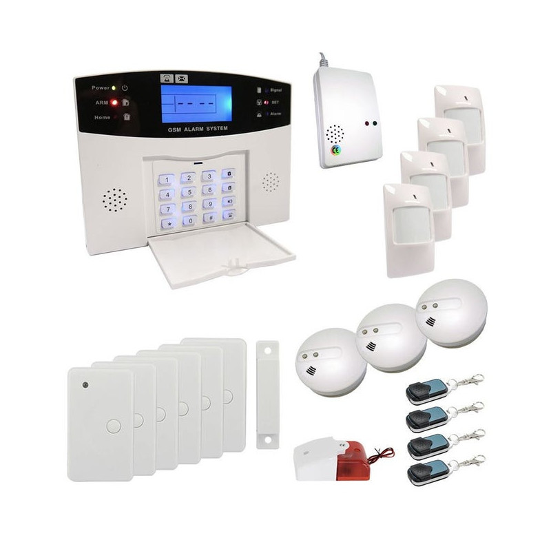 Alarme maison sans-fil et filaire transmetteur GSM - EMATRONIC AL01 ULTIMATE Alarme maison sans-fil et filaire transmetteur GSM - EMATRONIC AL01 ULTIMATE