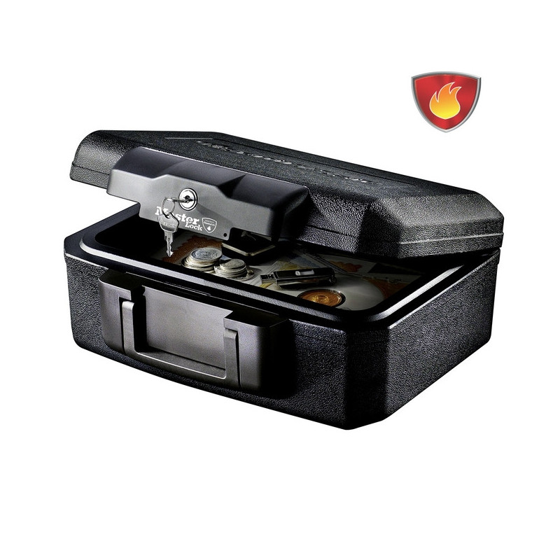 Mallette de Sécurité Anti Feu Ignifugé - Serrure à Clé - Format S - MASTERLOCK - L1200 Mallette de Sécurité Anti Feu Ignifugé - Serrure à Clé - Format S - MASTERLOCK - L1200