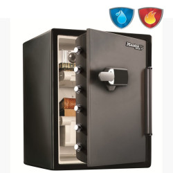Coffre fort de sécurité anti-feu - Serrure à clé A2P - HARTMANN Vulcain 60