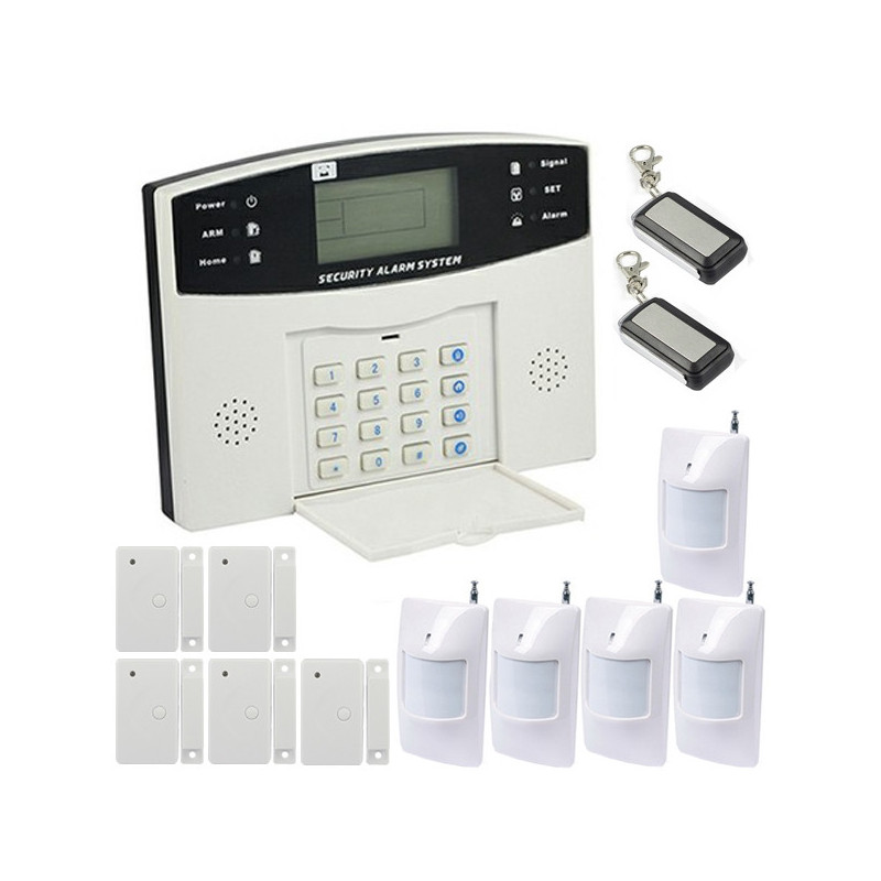 Alarme maison sans-fil et filaire transmetteur RTC - EMATRONIC AL01 PREMIUM