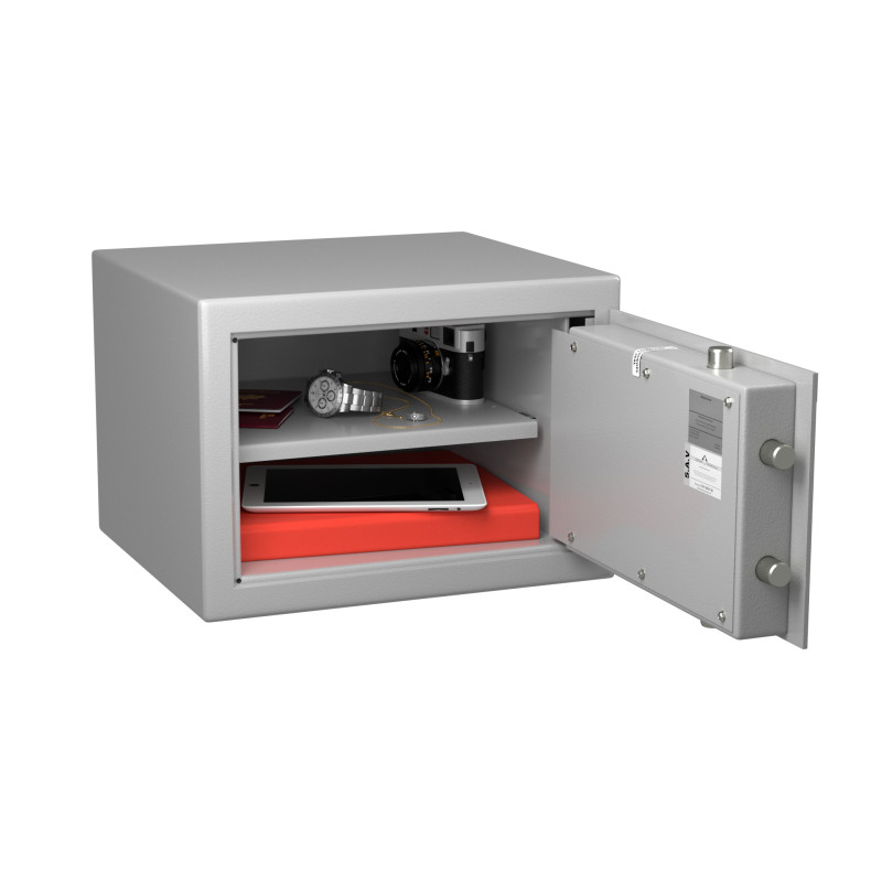 Coffre fort ignifuge - Serrure à clé + combinaison mécanique - HARTMANN MB030 G2