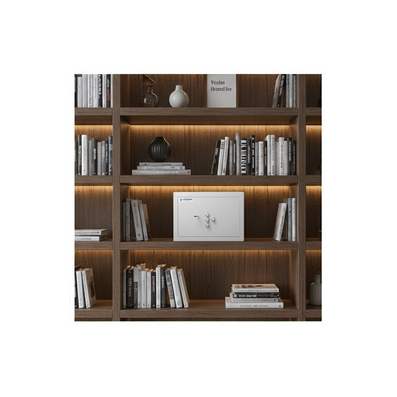 Coffre fort ignifuge - Serrure à clé + combinaison mécanique - HARTMANN MB030 G2