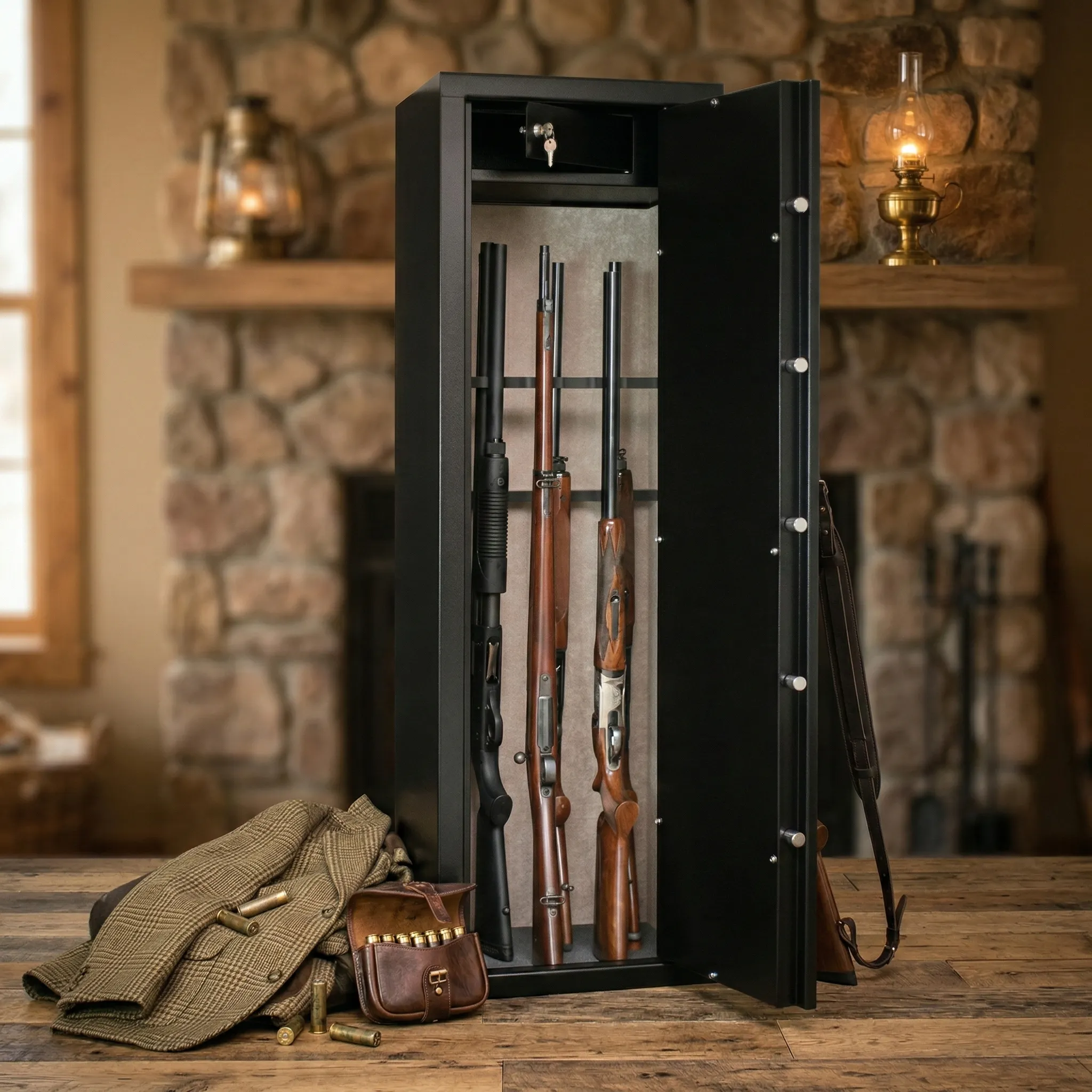 Armoire à fusils Infac Sentinel SD16 en situation