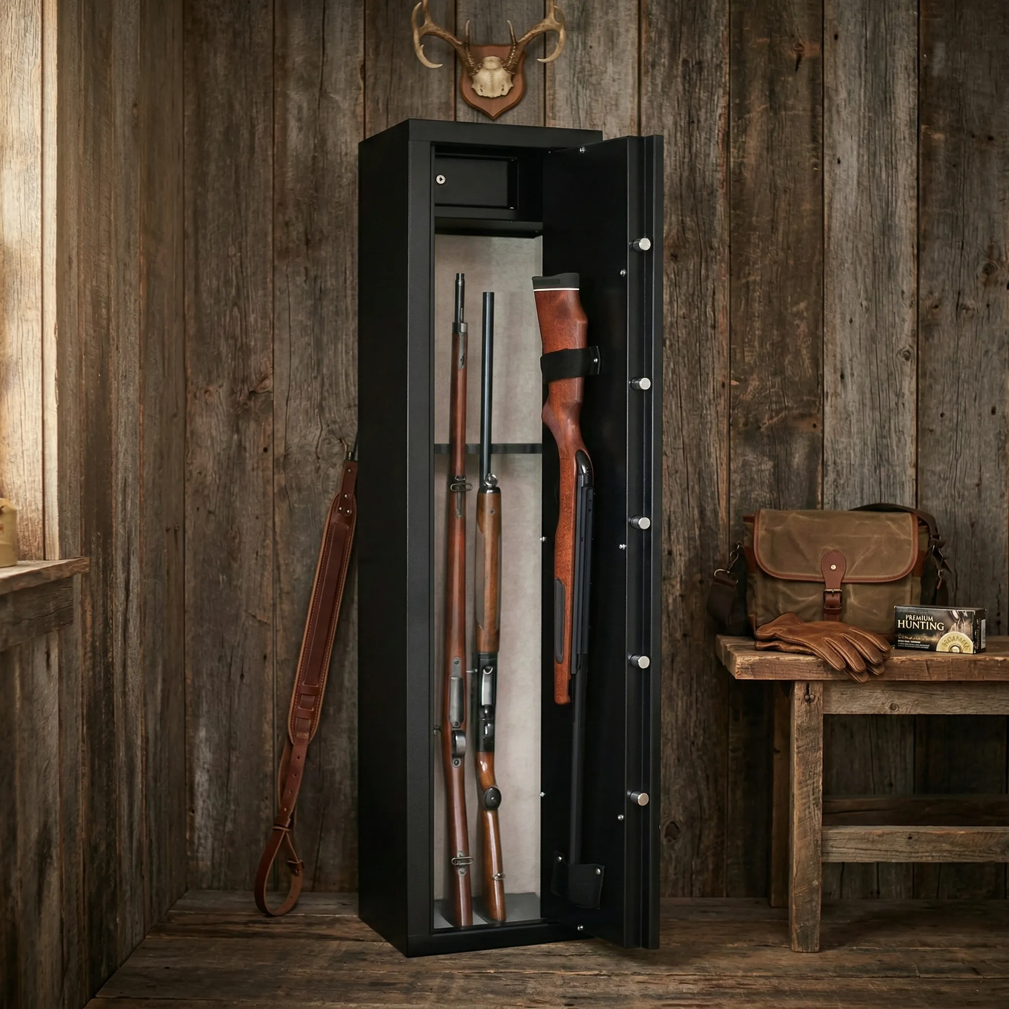 Armoire à fusils Infac Sentinel SD7 en situation